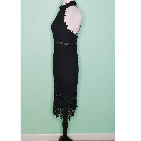 Bardot Gemma Lace Halter Midi Dress - Picture 6 of 8